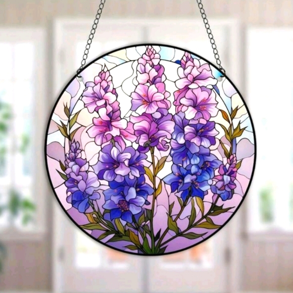 Other - Brand new purple lavender 🪻 Suncatcher ✨ beautiful floral design chain decor